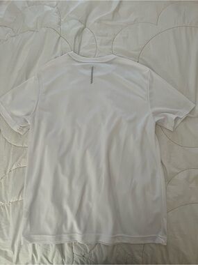 White athletic shirt